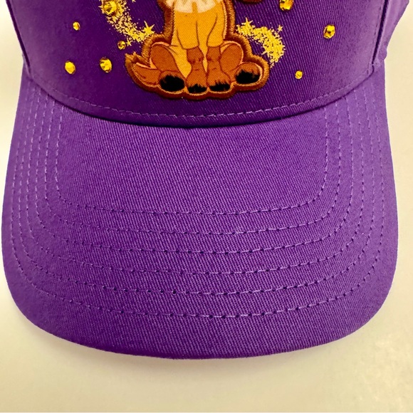 NWT. Disney Wish castmember baseball hat. Purple cap features goat & star - Picture 4 of 12